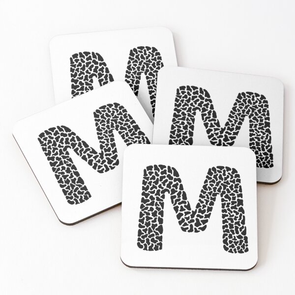 Item preview, Letter M - Black and White designed and sold by LiimiimHaywaas.