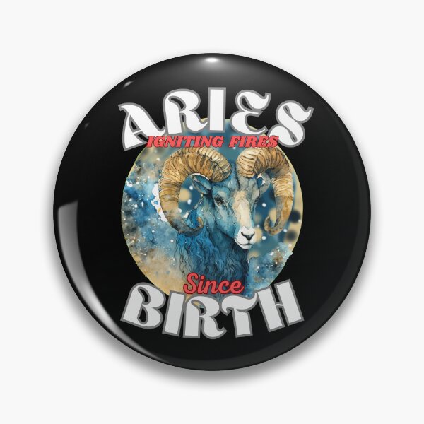 Item preview, Aries: Igniting Fires Since Birth designed and sold by ZodiacWonders.