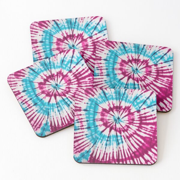Item preview, Turquoise And Fuchsia Tie Dye Design designed and sold by Rell1970.