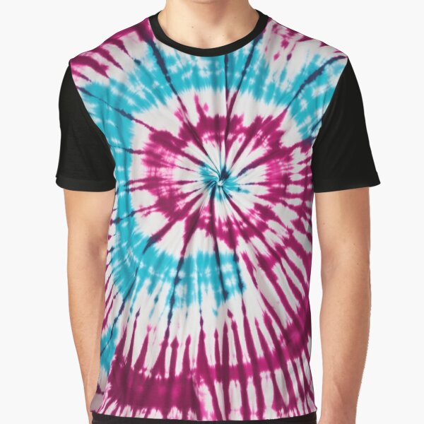 Tie Dye Turquoise T-Shirts for Sale