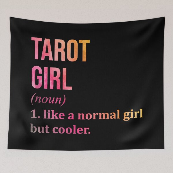 Item preview, Tarot Girl Definition Tarot in Watercolor designed and sold by XCIV.