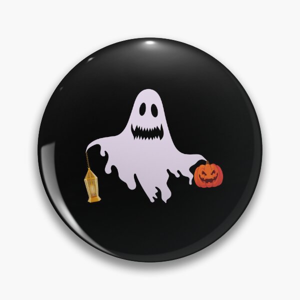 Item preview, Halloween scary ghost with pumpkin head and lantern designed and sold by Project4X.