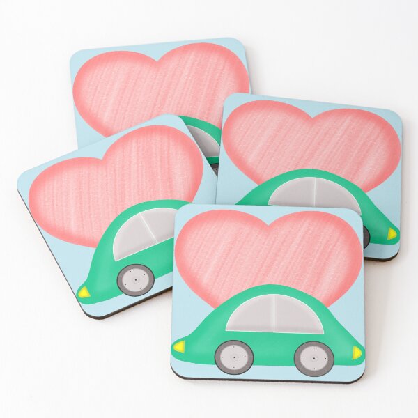 Item preview, Cute car carries big heart.  designed and sold by Onanong2531.