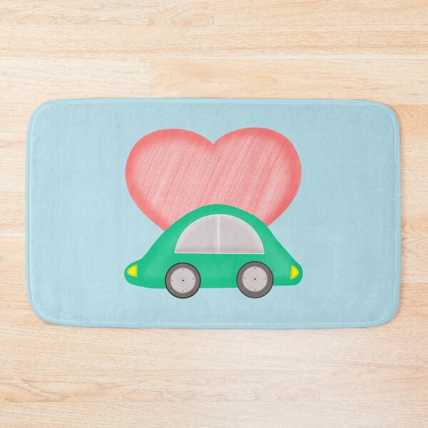 Item preview, Cute car carries big heart.  designed and sold by Onanong2531.