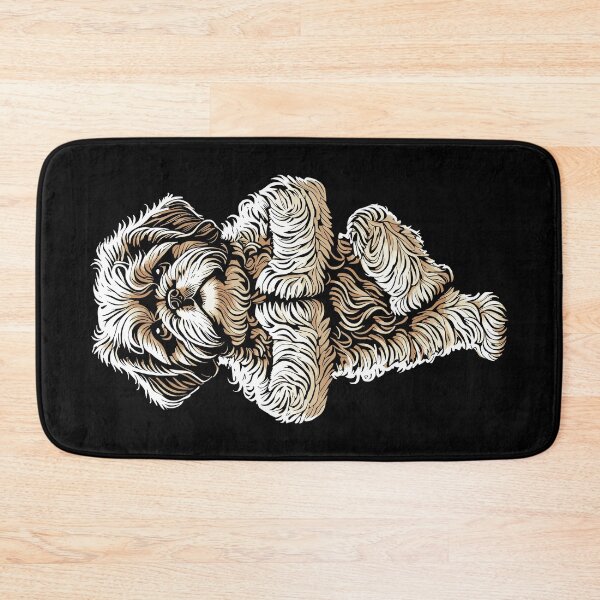Item preview, Shih Tzu Yoga Dog Puppy Funny Dogs Tree Pose Vrikshasana designed and sold by GrandeDuc.