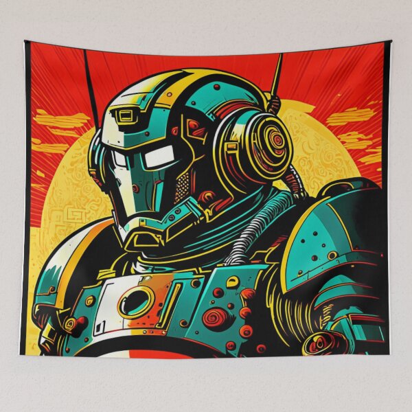 Item preview, Robot - Pop Art  designed and sold by RobotAIArt.