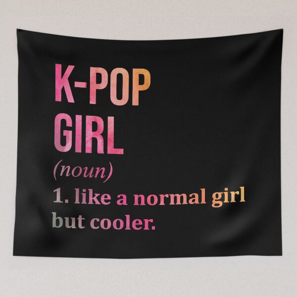 Item preview, KPop Girl Definition KPop in Watercolor designed and sold by XCIV.