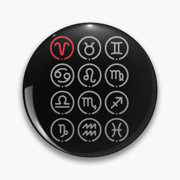 Item preview, Aries zodiac sign horoscope designed and sold by CleanDecor.