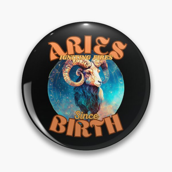 Item preview, Aries: Igniting Fires Since Birth. aries funny designed and sold by ZodiacWonders.