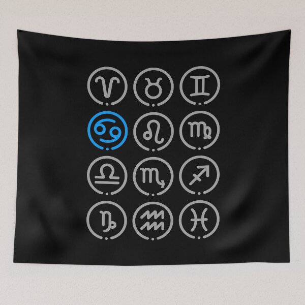 Item preview, Cancer zodiac sign horoscope designed and sold by CleanDecor.