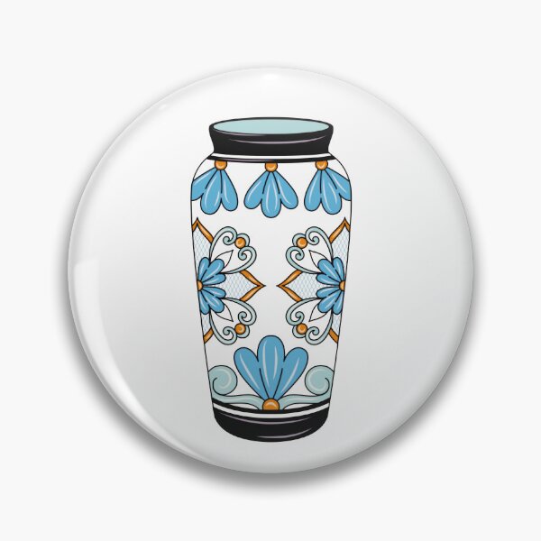 Item preview, Mexican Talavera Vase designed and sold by Thedigital91.