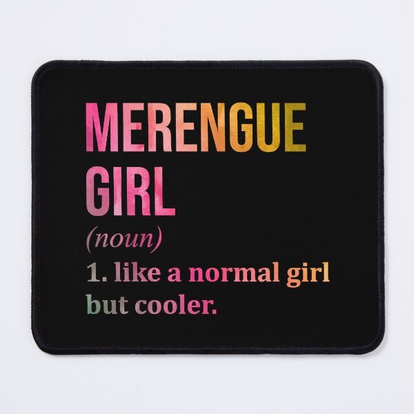 Item preview, Merengue Girl Definition Merengue in Watercolor designed and sold by XCIV.