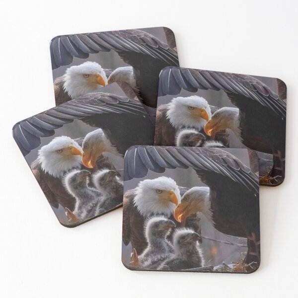 Item preview, Majestic American Bald Eagle Family designed and sold by Maddie4Real.