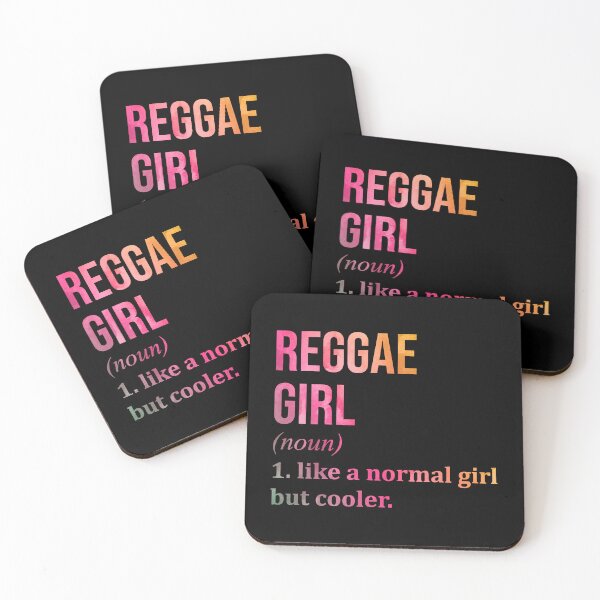 Artikelvorschau, Reggae Girl Definition Reggae in Aquarell entworfen und verkauft von XCIV.