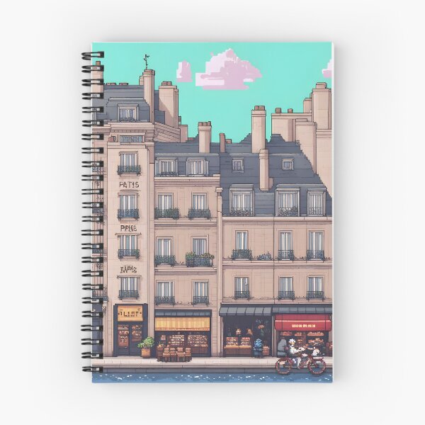 Item preview, Pixelated Dreams: A Virtual City Unveiled in Pixels designed and sold by browniefactory.