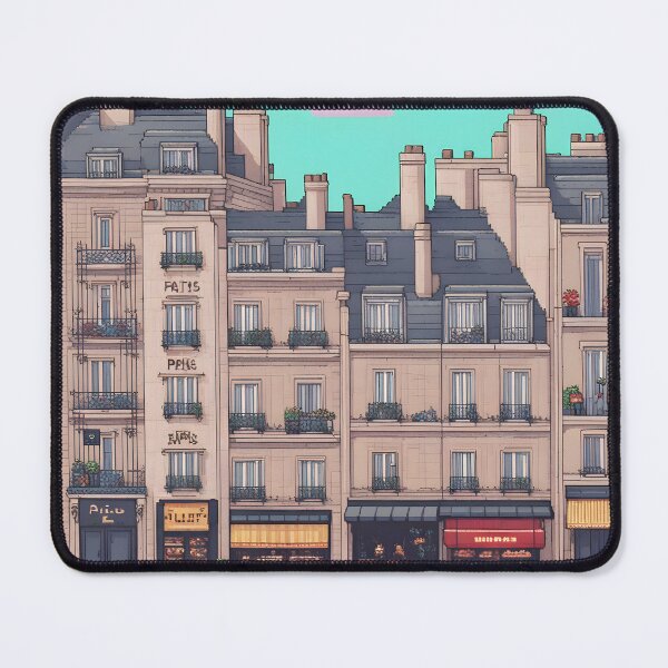 Item preview, Pixelated Dreams: A Virtual City Unveiled in Pixels designed and sold by browniefactory.