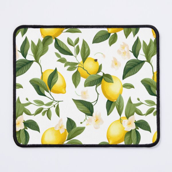 Item preview, Lemon Vines Summer Pattern designed and sold by peachculture.