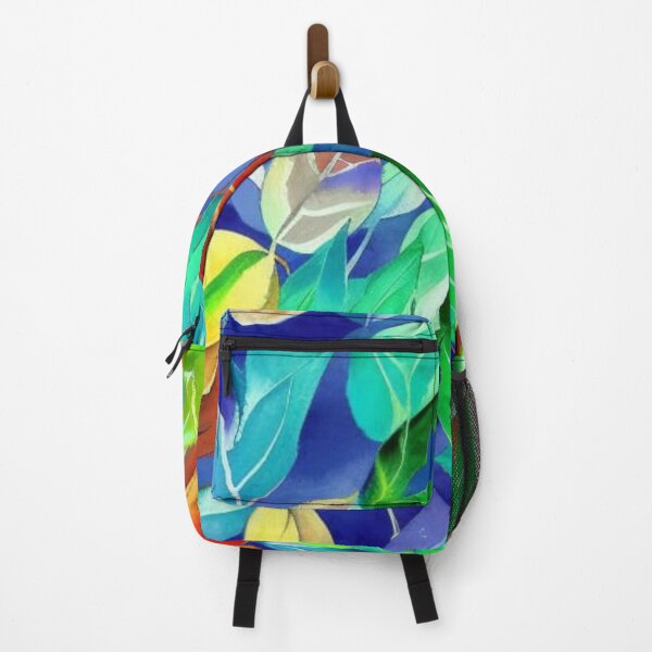 Item preview, Abstract Colorful Leaf Pattern designed and sold by calibrit.