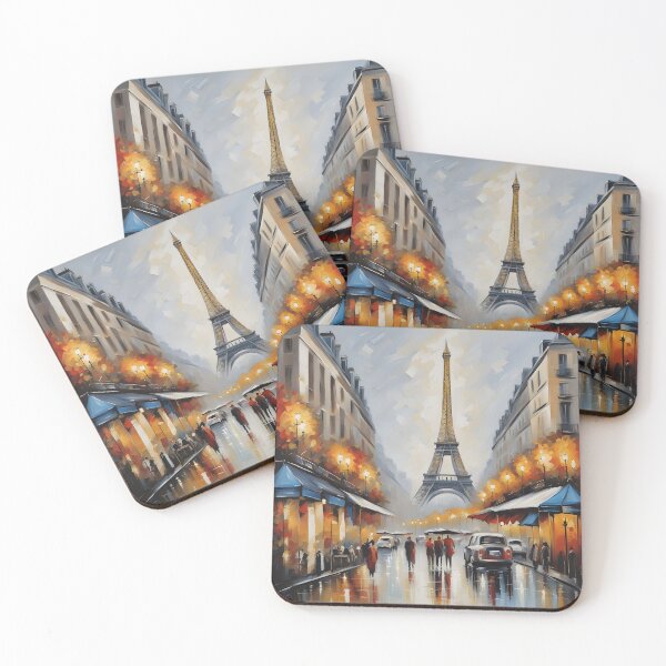 Item preview, Expressive Painting of Paris designed and sold by browniefactory.