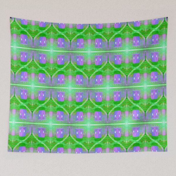 Item preview, Neon Purple Mailbox Photo Pattern 2 designed and sold by vallisrowe.