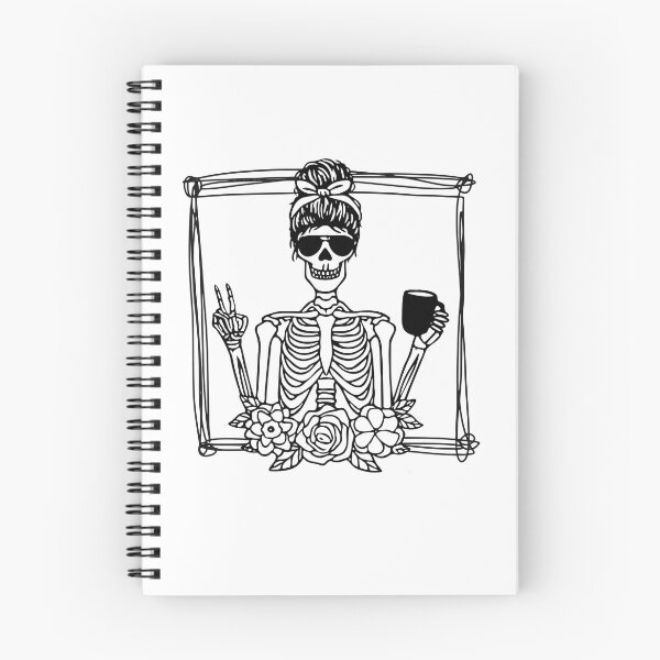 Item preview, Skeleton coffee lovers design  designed and sold by PellSilversmith.