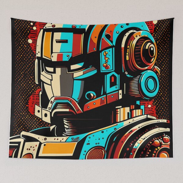 Item preview, Robot - Pop Art  designed and sold by RobotAIArt.