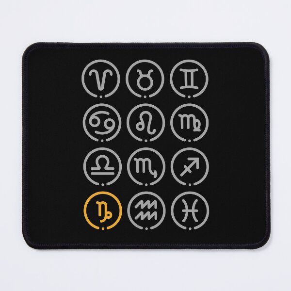 Item preview, Capricorn zodiac sign horoscope designed and sold by CleanDecor.