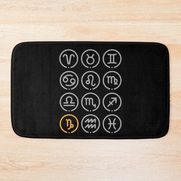 Item preview, Capricorn zodiac sign horoscope designed and sold by CleanDecor.