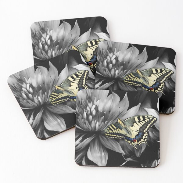 Item preview, Butterfly on Painted Flower designed and sold by mrkmiz.