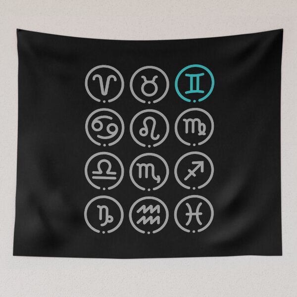 Item preview, Gemini zodiac sign horoscope designed and sold by CleanDecor.