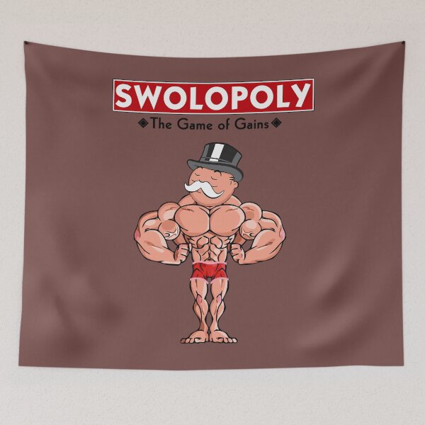 Item preview, Swolopoly The Game of Gains   	 designed and sold by awwdhmgz0.