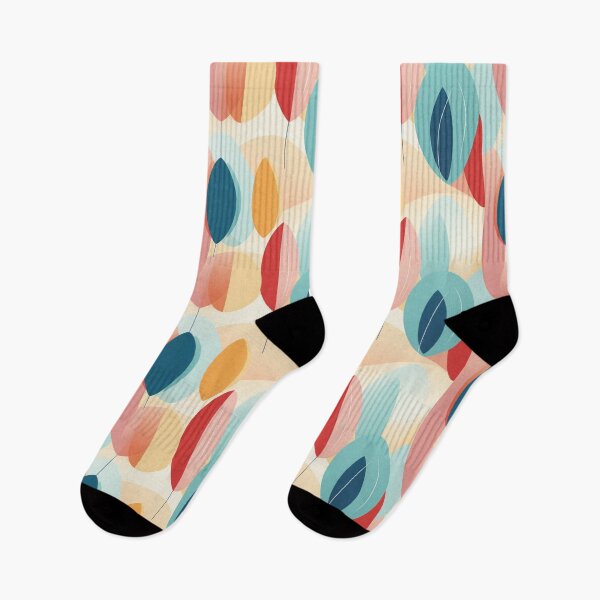 Item preview, Geometrical Pattern - Pastel Ovals Sticker designed and sold by IntristedAI.