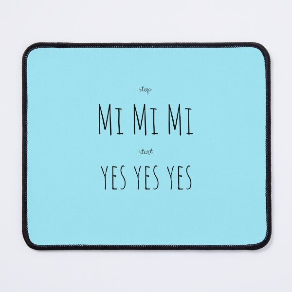 Item preview, Mi Mi Mi, design with funny saying in English designed and sold by Pflugart.