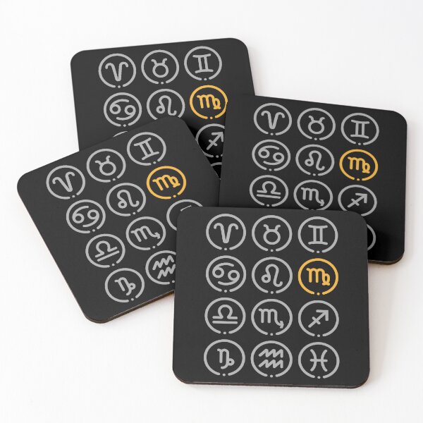 Item preview, Virgo zodiac sign horoscope designed and sold by CleanDecor.