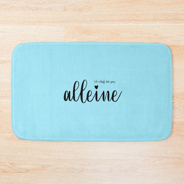 Item preview, I can do this all by myself, design with a meaningful saying in German designed and sold by Pflugart.