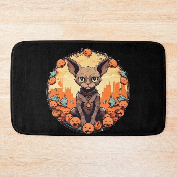 Item preview, Devon Rex Cat Halloween, Love Cats  designed and sold by Logiamerch.