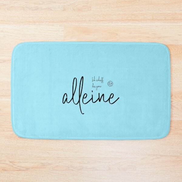 Item preview, I can do this all by myself, design with a meaningful saying in German designed and sold by Pflugart.