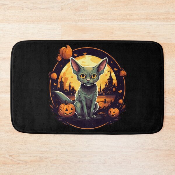 Item preview, Devon Rex Cat Halloween, Love Cats  designed and sold by Logiamerch.