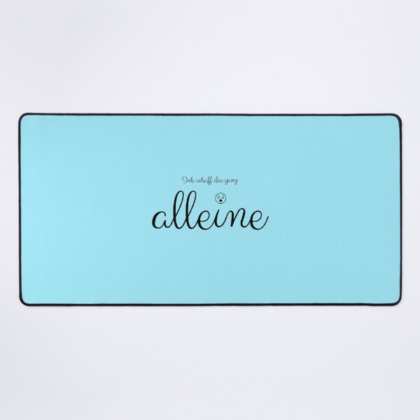 Item preview, I can do this all by myself, design with a meaningful saying in German designed and sold by Pflugart.