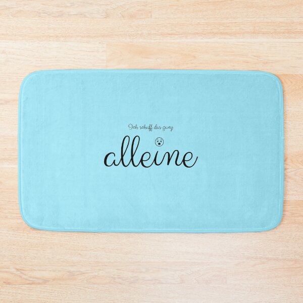 Item preview, I can do this all by myself, design with a meaningful saying in German designed and sold by Pflugart.