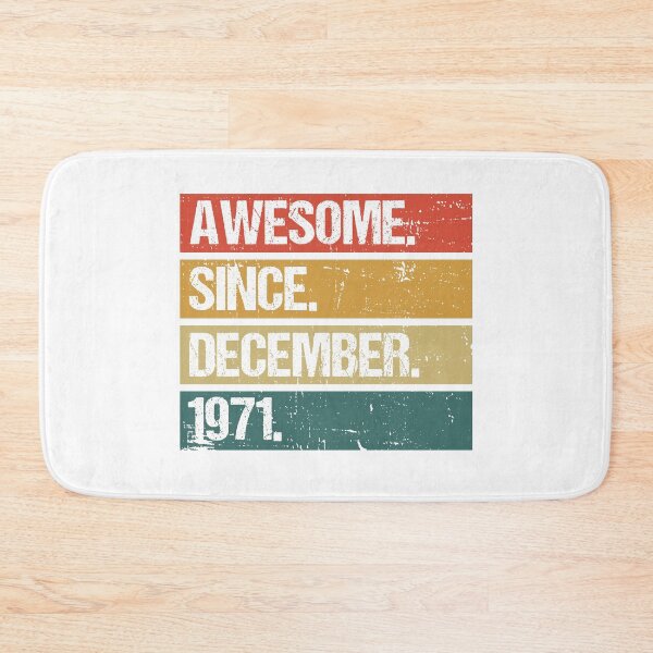 Item preview, Awesome Since December 1971 | Made In 1971 | Vintage December 1971 designed and sold by Christina-grich.