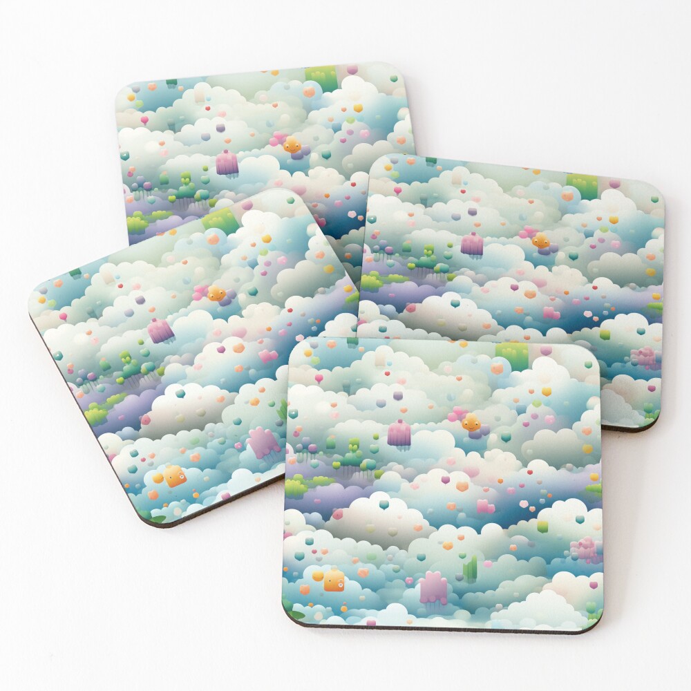 Item preview, Coasters (Set of 4) designed and sold by IntristedAI.