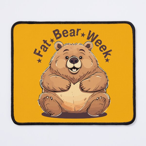 Item preview, fat bear week designed and sold by Niktarka.