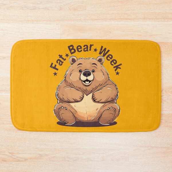 Item preview, fat bear week designed and sold by Niktarka.