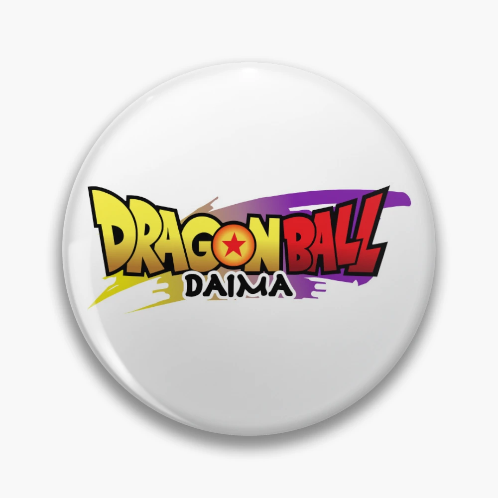 ドラゴンボール タイトルロゴ　3種セット (別写真にDAIMAロゴのピンバッジ) Dragon Ball Daima logo /ドラゴンボールDAIMAダイマ/ Doragon