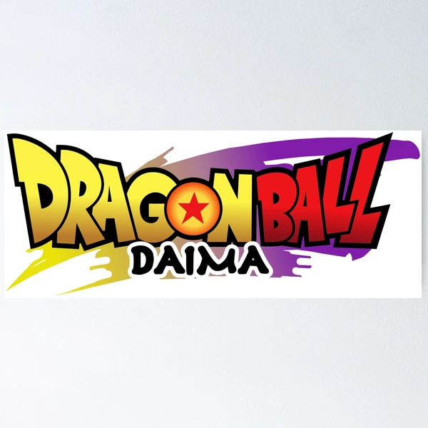 ドラゴンボール タイトルロゴ　3種セット (別写真にDAIMAロゴのピンバッジ) Dragon Ball Daima logo /ドラゴンボールDAIMAダイマ/ Doragon