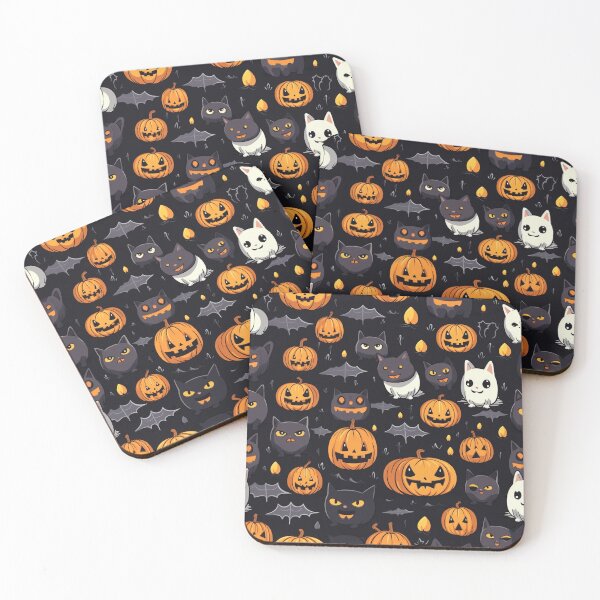 Item preview, Spooky Halloween night seamless pattern designed and sold by Phumtanis66.
