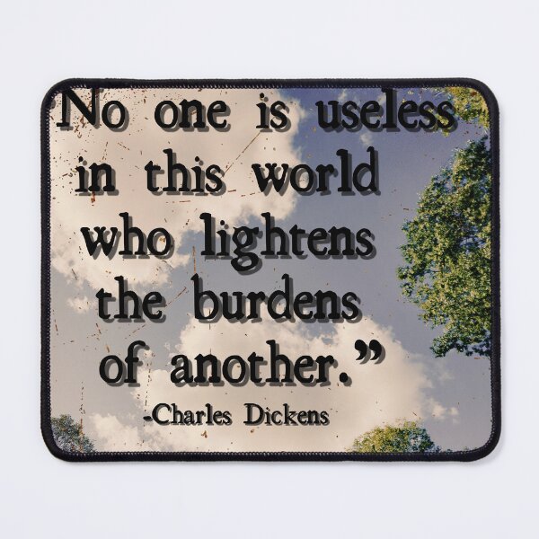 Item preview, Vintage Distressed Charles Dickens Inspirational Quote Design  designed and sold by TwistedP-Photos.