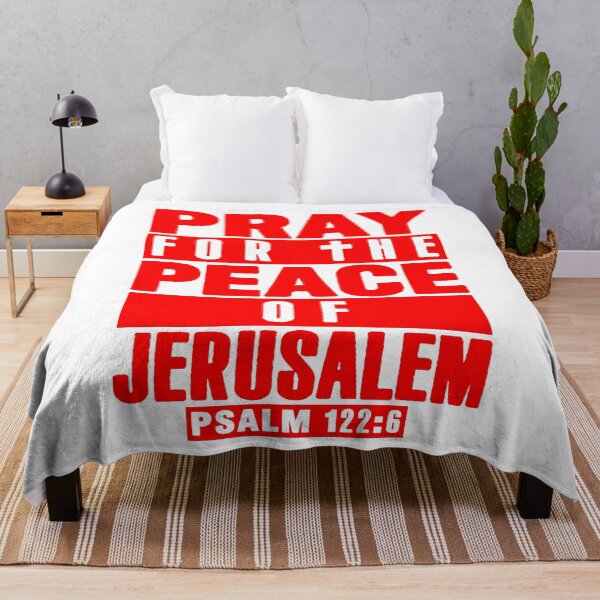 Item preview, Psalm 122:6 Pray For The Peace Of Jerusalem designed and sold by plushism.