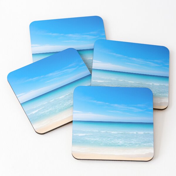Item preview, Sunny Blue Ocean Shore in Australia designed and sold by AleksKos.